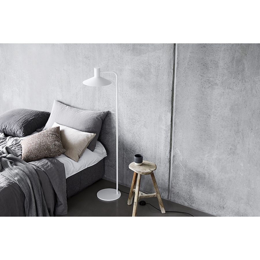 69016405 Лампа напольная minneapolis, 134хD27,5 см, черная матовая Frandsen  - Вид №3