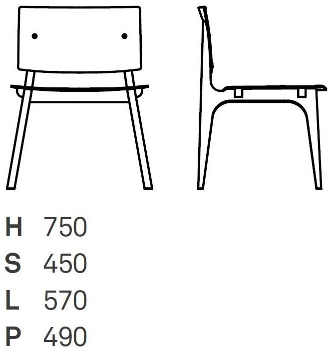 ONDARRETA Стул из ткани Mikado sun-id-1509998 - Вид №27