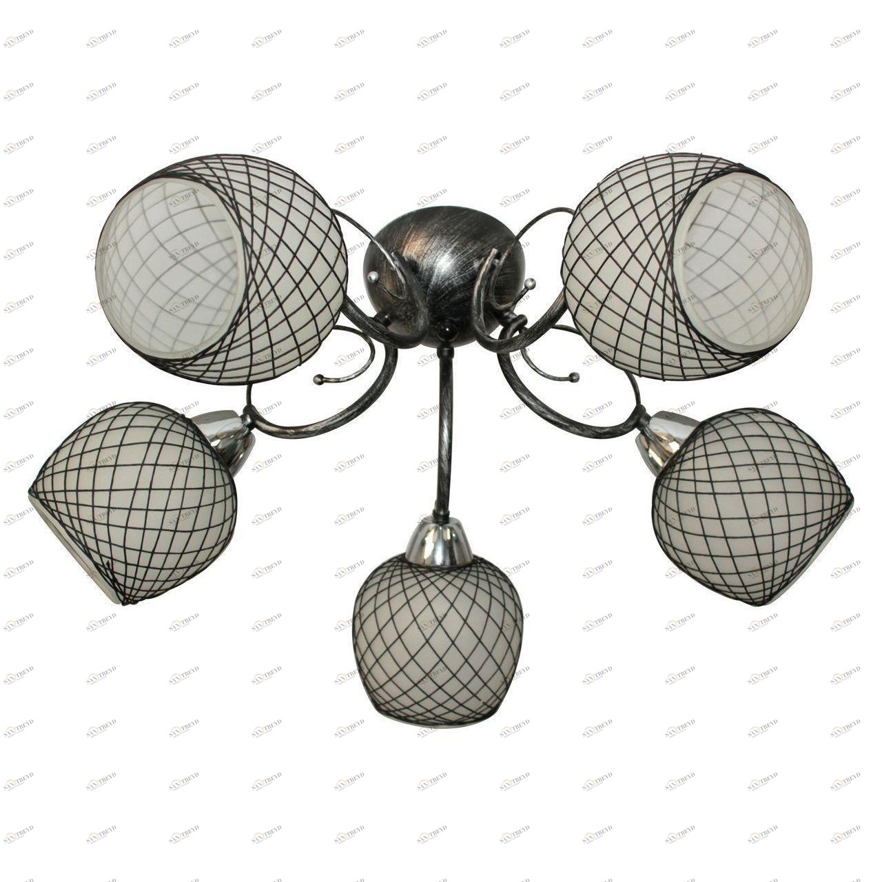 Потолочная люстра Toplight Gloria TL7470X-05BP TOPLIGHT GLORIA 183908 Черный