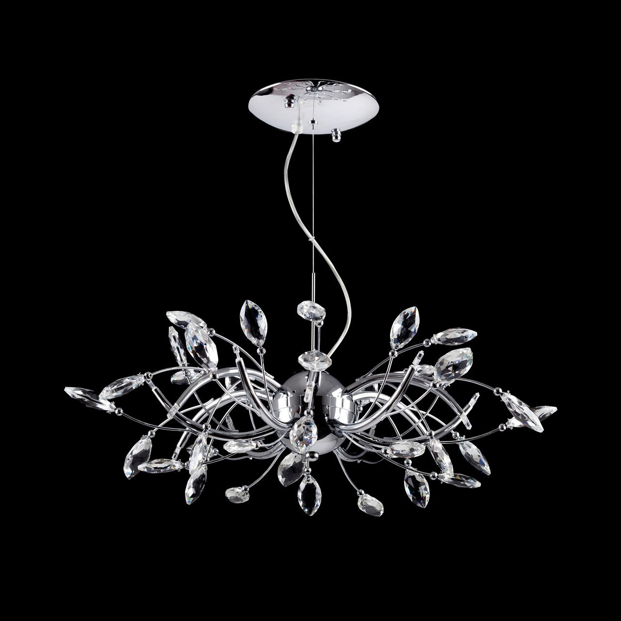 Подвесная люстра Lightstar Tenalia 747124 LIGHTSTAR ДИЗАЙНЕРСКИЕ, TENALIA 056057 Хром  - Вид №2