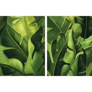 Картина модульная Листья 45x60 см 2 шт. 86731873 STLM-2210613