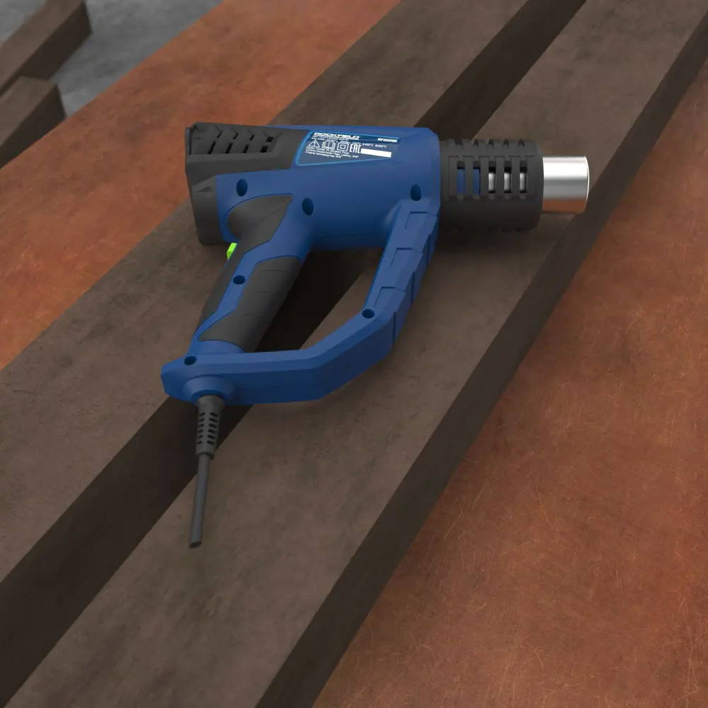 Строительный фен Rockfield RF20HGK с профессиональным набором насадок 89366423 STLM-0845972 - Вид №16