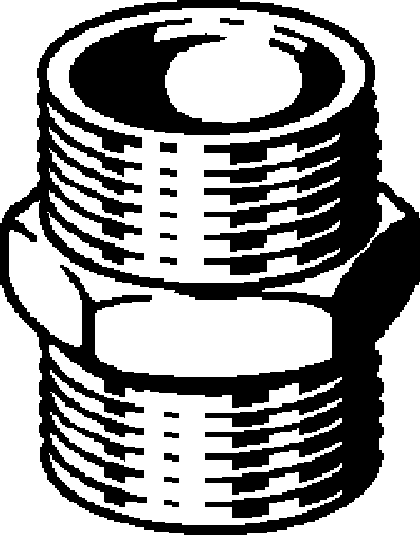 Viega Двойной ниппель 3280 (266608) 266 608 - Вид №1