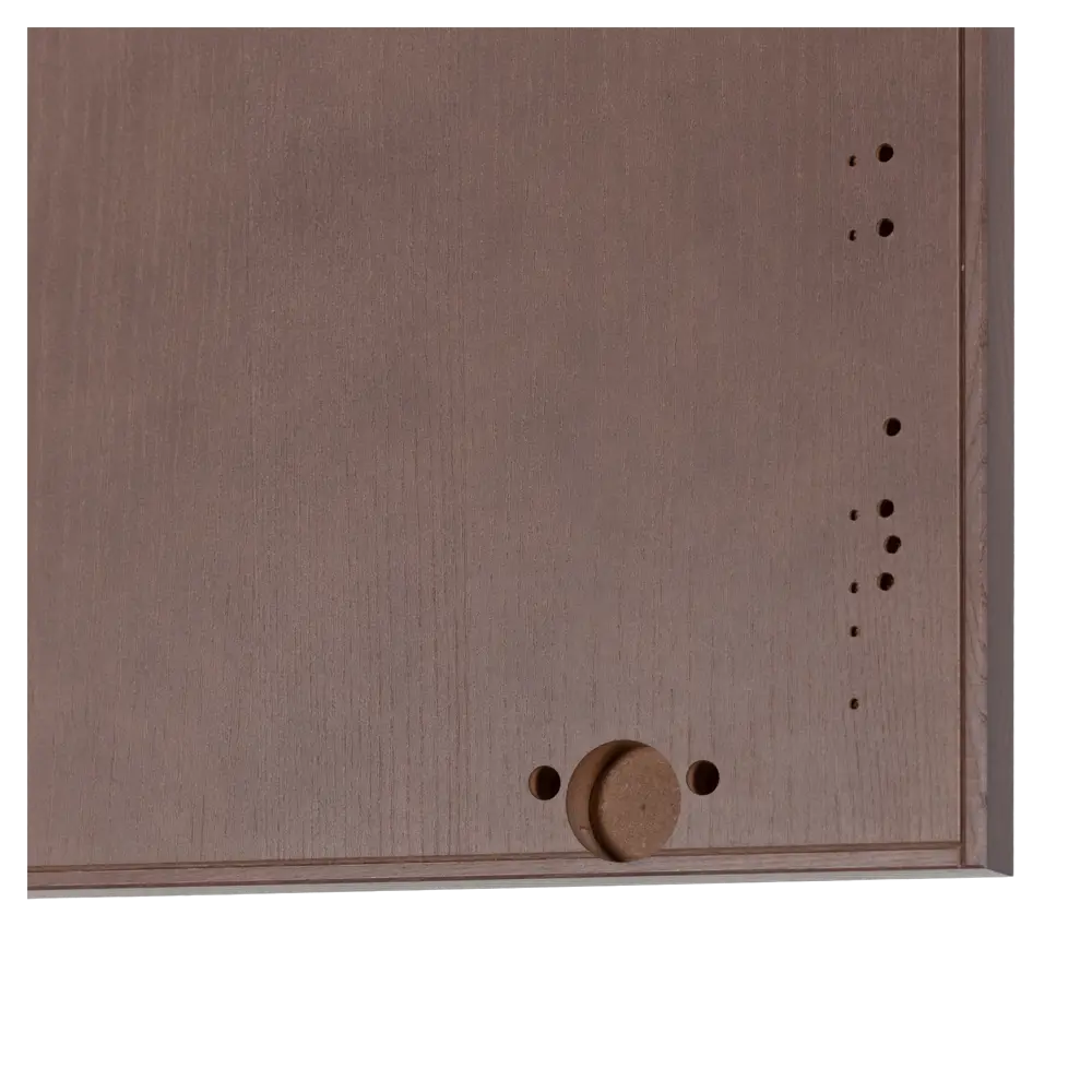 Фасад кухонного шкафа Шуя К 79.7x38.1 см KONSENSA МДФ цвет темное дерево STLM-2006735 - Вид №3