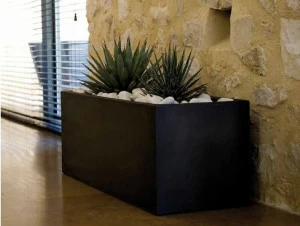 VONDOM Кашпо полиэтиленовое прямоугольное низкое Studio planters