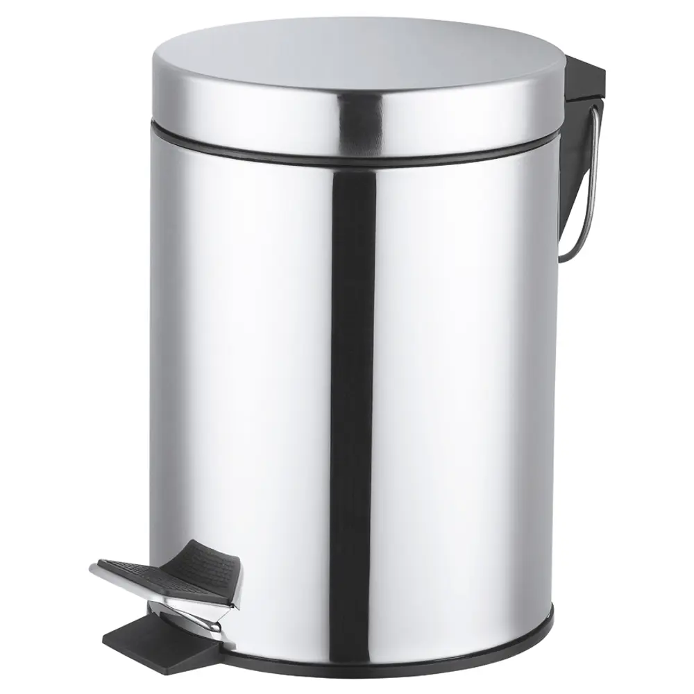 Контейнер для мусора для ванной KONSENSA Терни 3 л нержавеющая сталь цвет хром STLM-2024950