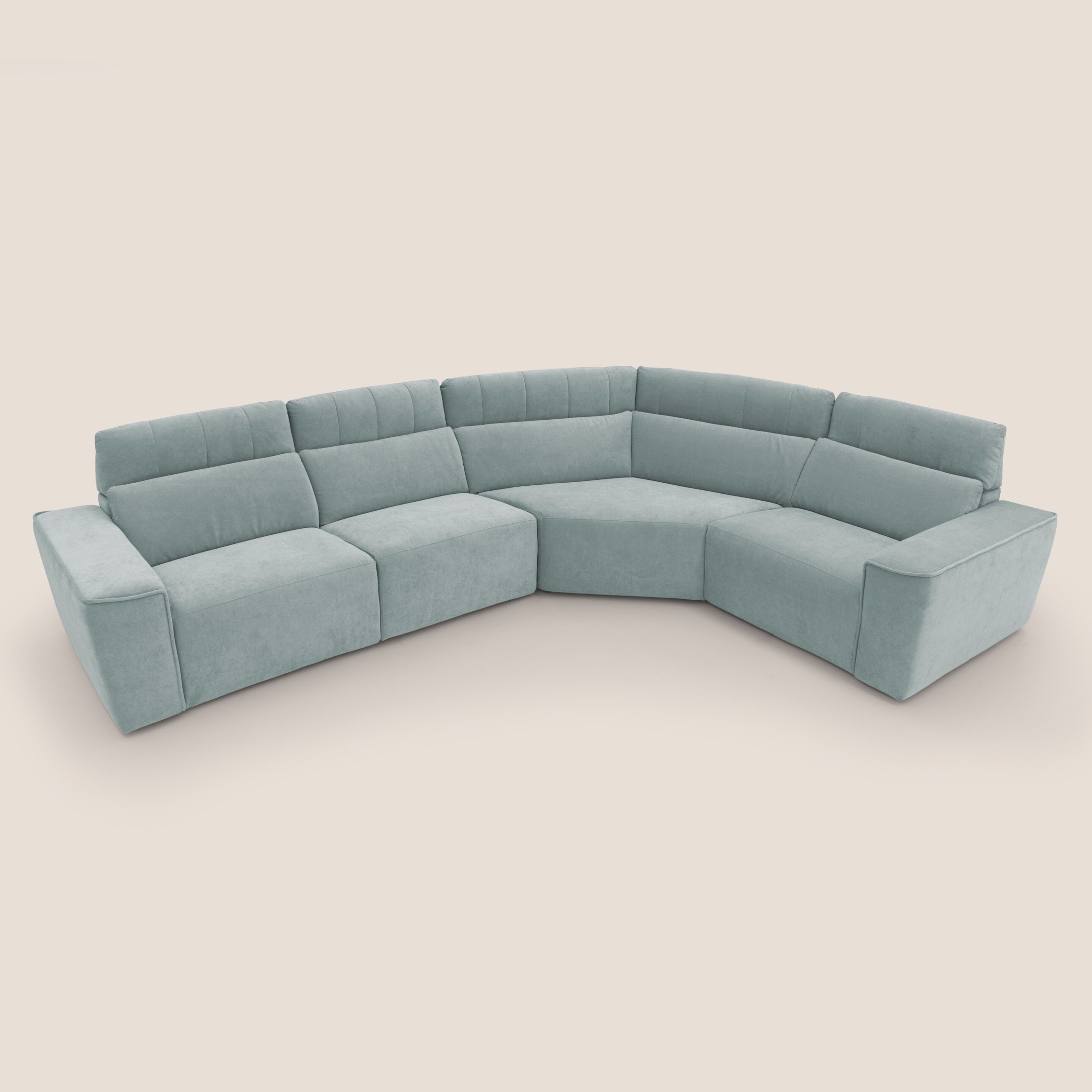 Угловой диван с откидной спинкой из ткани Divani.Store Clark ARCH-00090714 - Вид №47