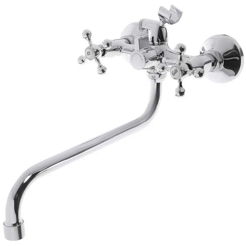 Смеситель для ванны «Cross» универсальный, с душевым набором CULTO STLM-2040960 - Вид №1