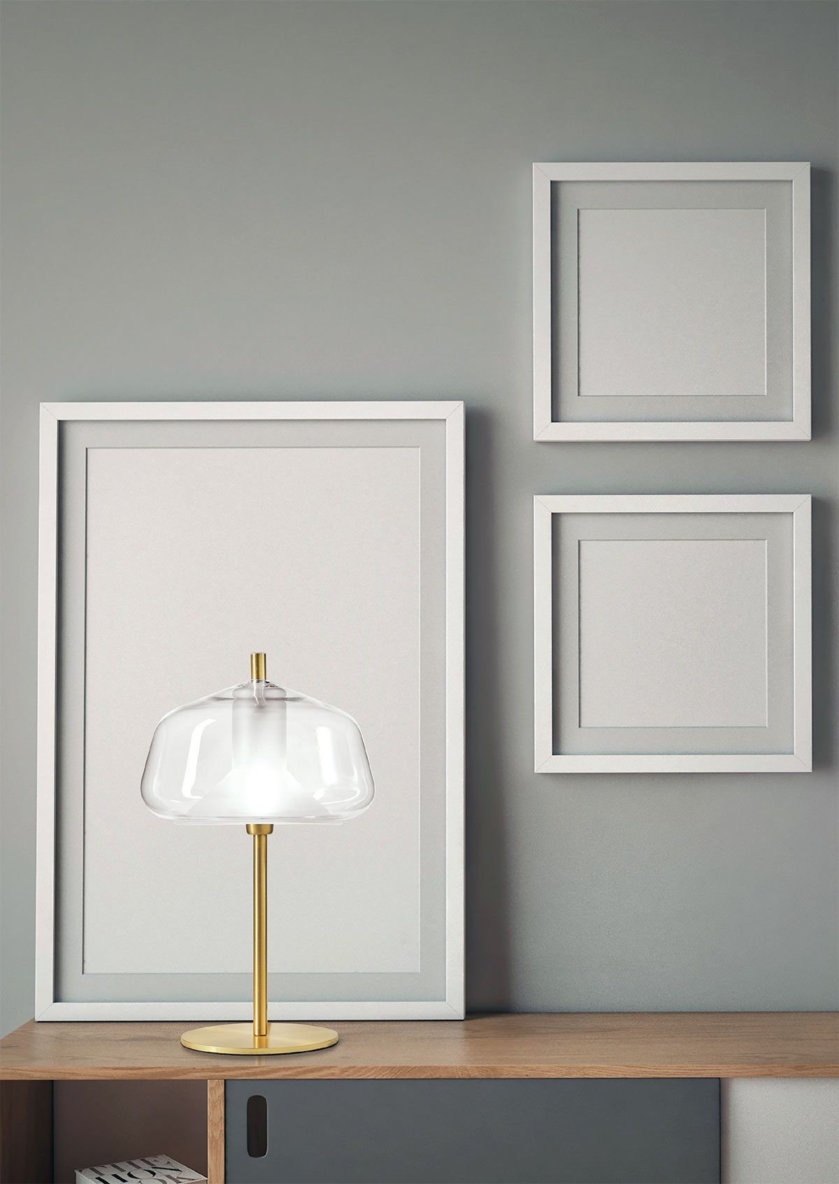 Настольная лампа из боросиликатного стекла Miloox ARCH-00050535 - Вид №12