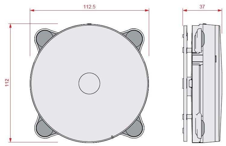 INIM ELECTRONICS Оптические / акустические сигнальные устройства для потолочной установки Iris sun-id-1469273 - Вид №2