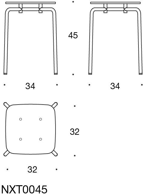 Martela Пуфик штабелируемый Grip nxt sun-id-1500126 - Вид №5