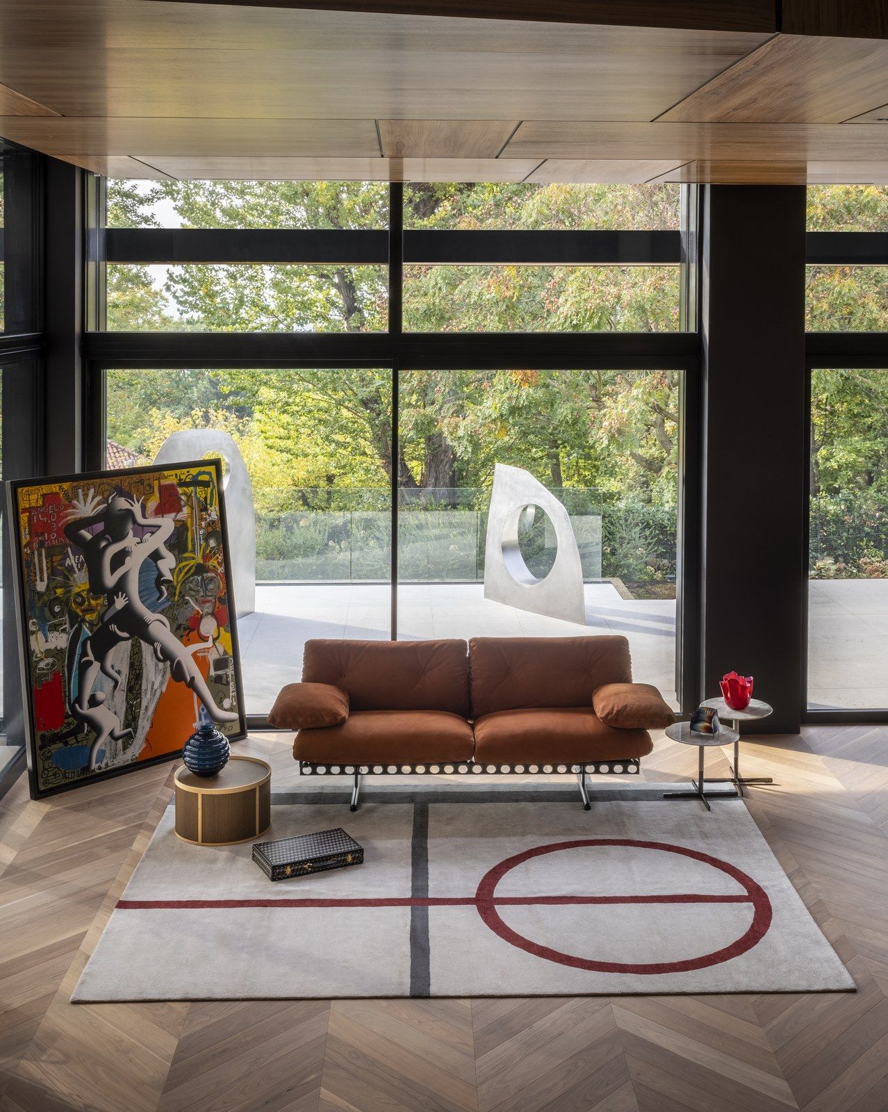 Кожаный диван Poltrona Frau коллекция - диваны и кресла ARCH-00027246 - Вид №36