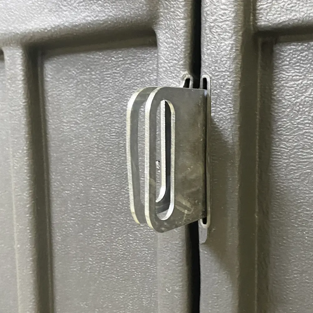 Туалетная кабина Гамма Дачная 106x108.5x222.5 см пластик графит Santreyd STLM-2108607 - Вид №6