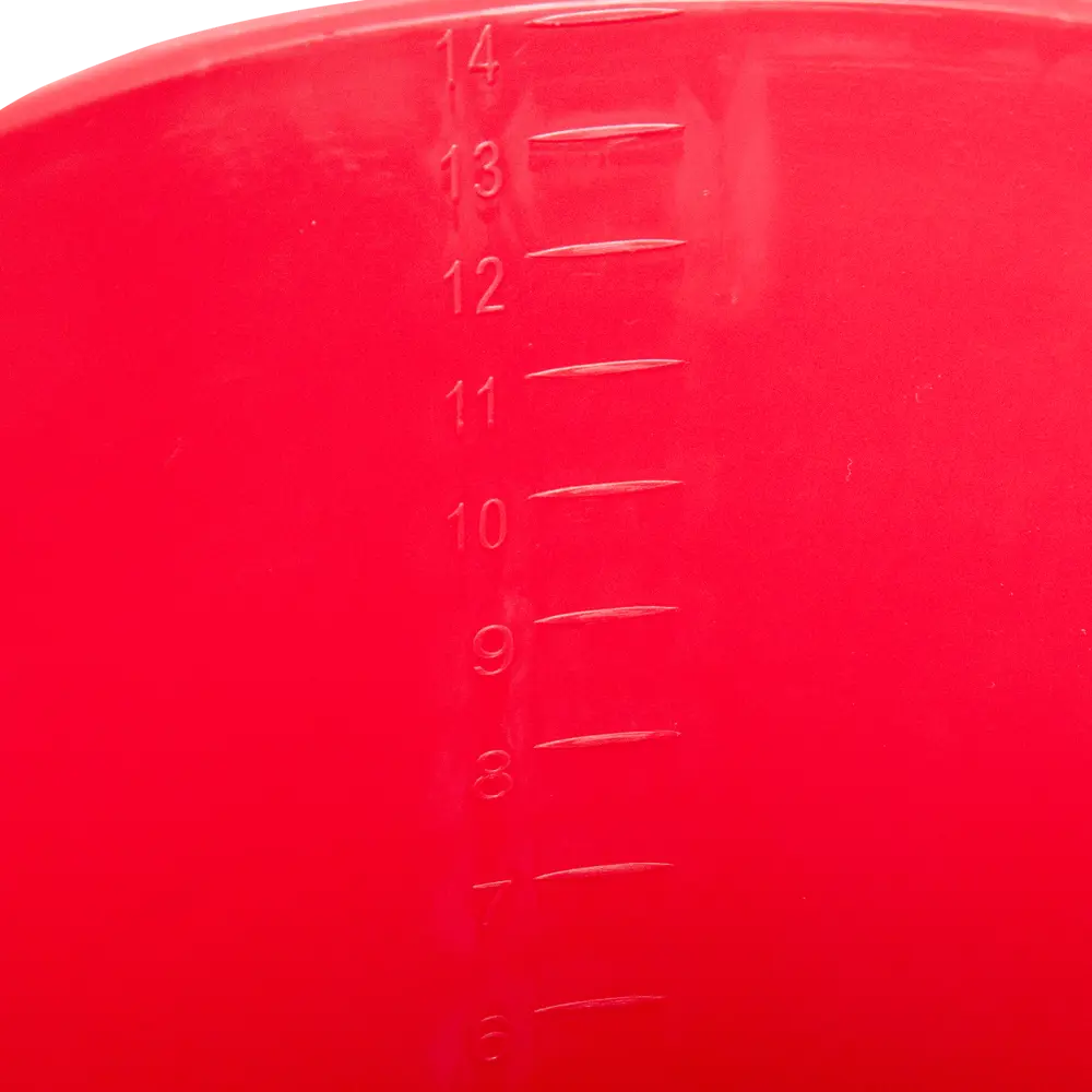 Ведро с крышкой красное 14 л MARTIKA STLM-2123834 - Вид №2