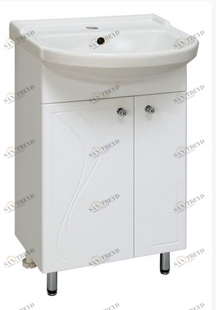 Тумба Классик 50 с умывальником Classic 50 RUNO 2313124