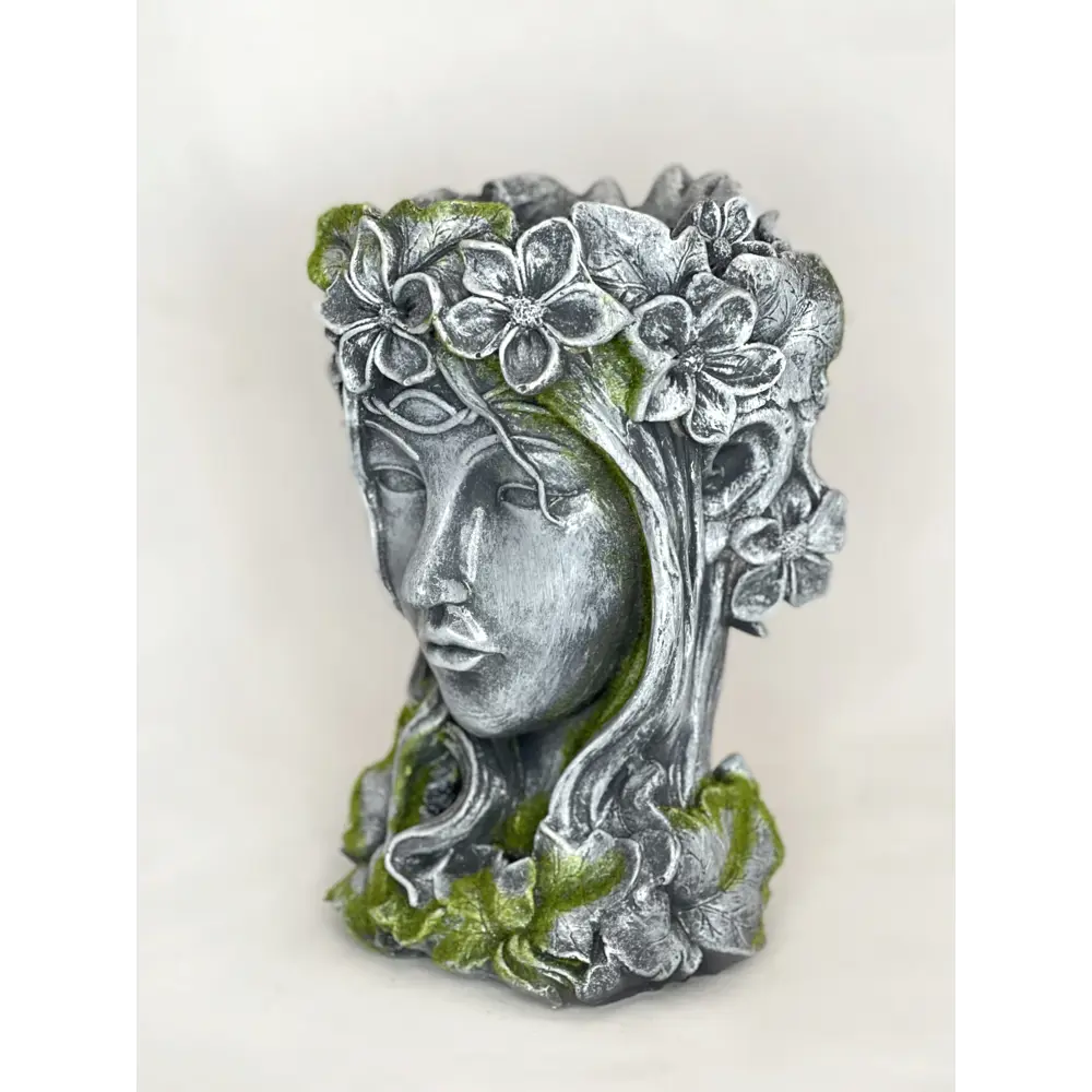 Ваза для цветов Адель гипс серый бетон Santreyd STLM-2121532 - Вид №3