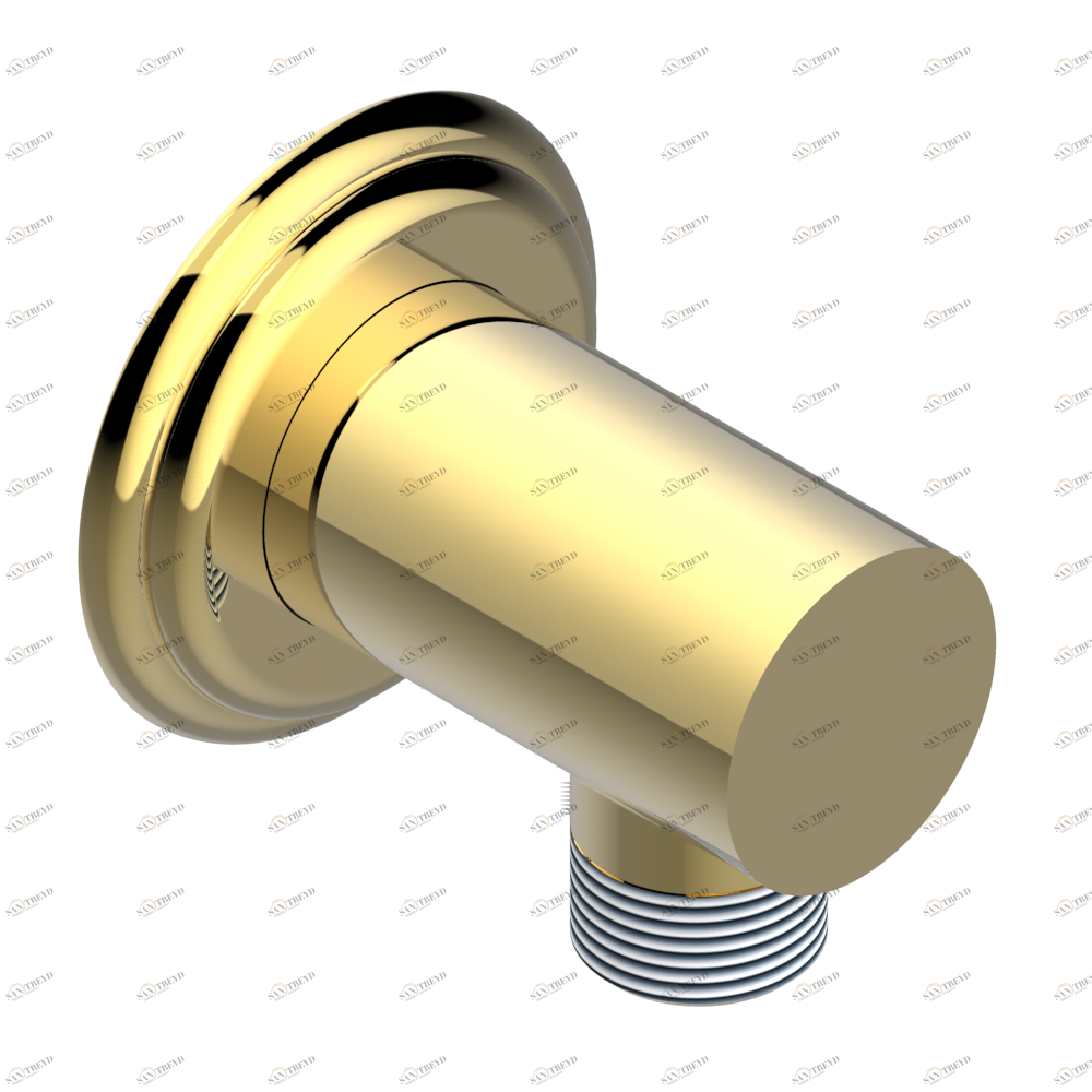 A2E-53E Вывод 1/2" встраиваемый в стену Thg-paris Venice Покрытие PVD золотистый цвет A2E-53E CAT.F