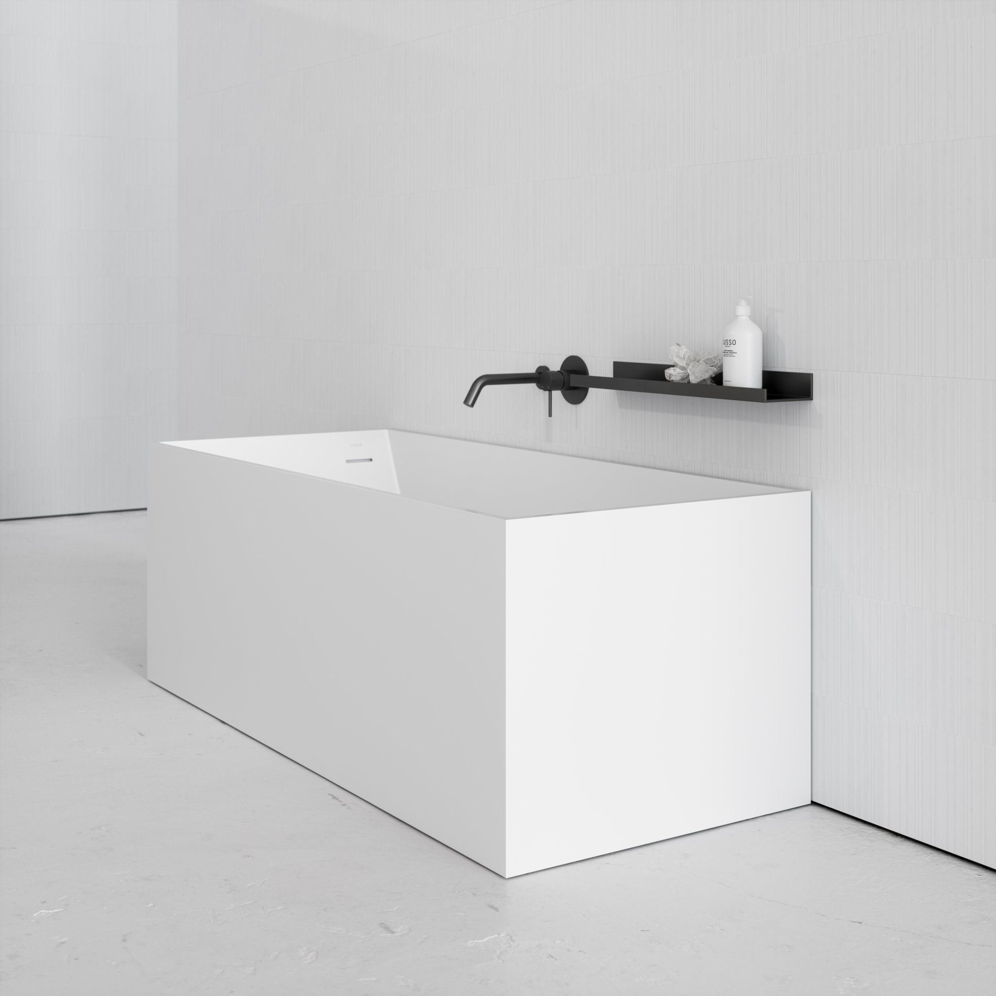 Прямоугольная ванна в центре комнаты из смолы LUSSO Ethos ARCH-00107192 - Вид №9