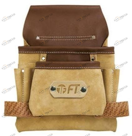 FT Сумка Carpenter из коричневой кожи  10002 