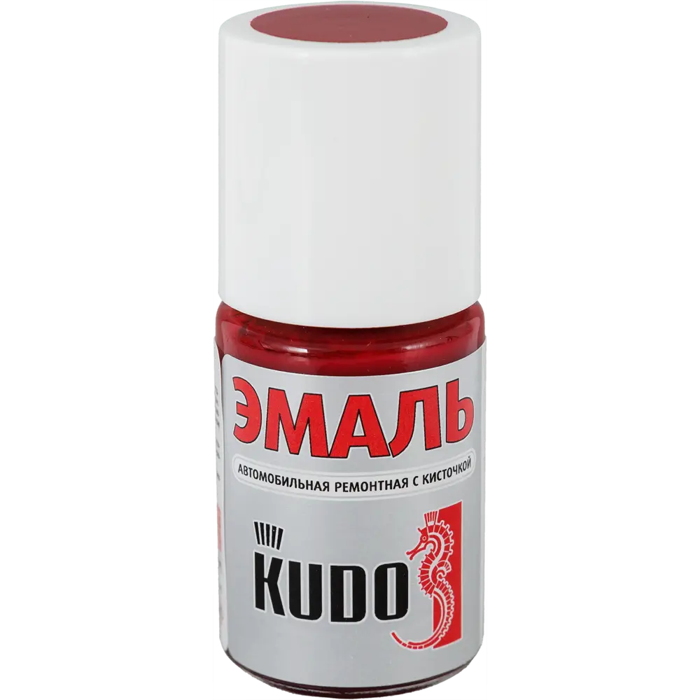 Эмаль автомобильная Kudo с кисточкой цвет вишня 15Мл STLM-2185288