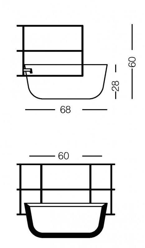 PIMAR Садовый горшок из натурального камня Piro Ca18, ca19  - Вид №1