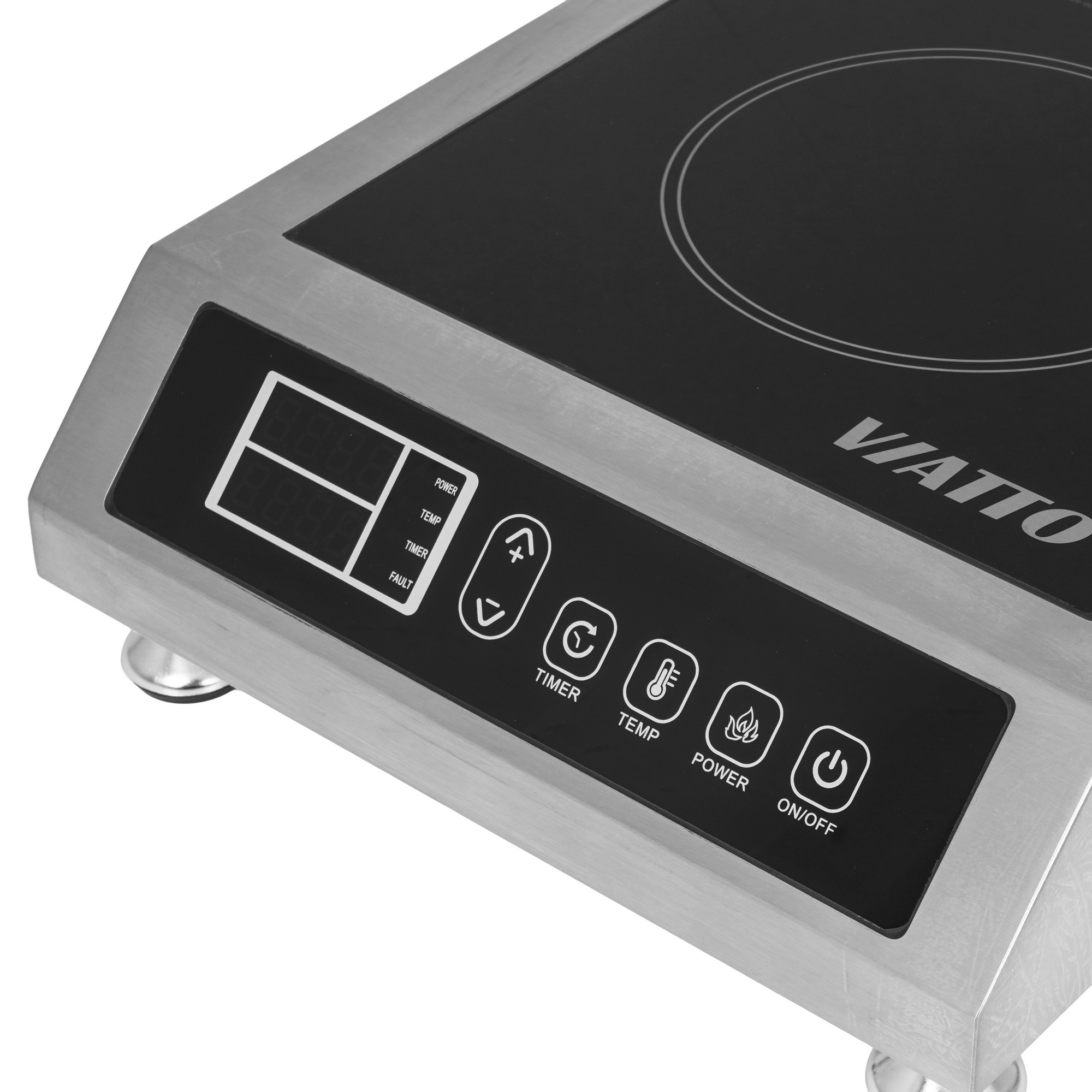 9909609 Плита компактная электрическая VIATTO VA‑IC3540PRO серебристый STDN-0074574 - Вид №2