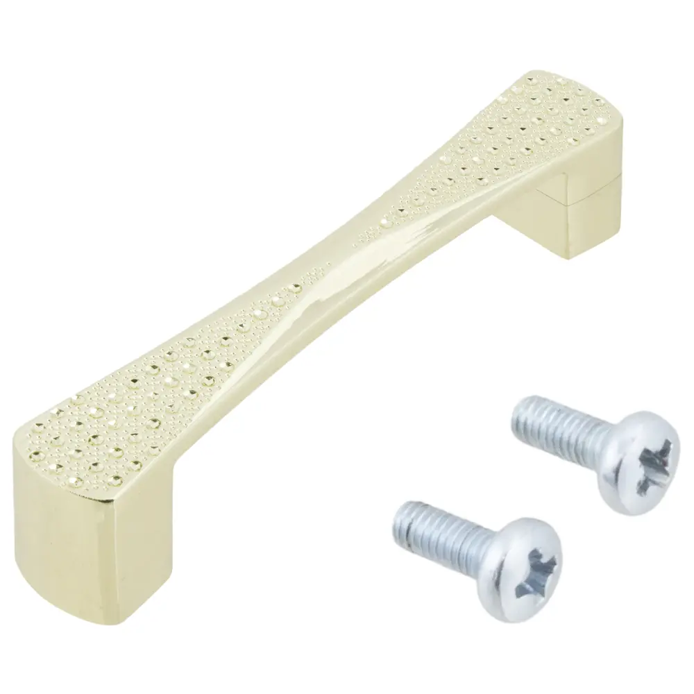 Мебельная ручка-скоба Jet 143 96 мм ЦАМ золото STLM-2089914 - Вид №1