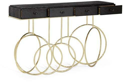 KOKET Кожаная консоль с ящиками sun-id-1478511 - Вид №2