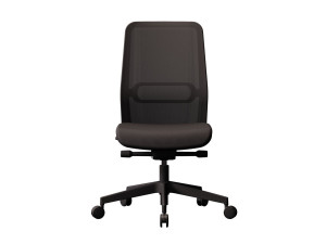 Тканевый регулируемый по высоте рабочий офисный стул с колесами