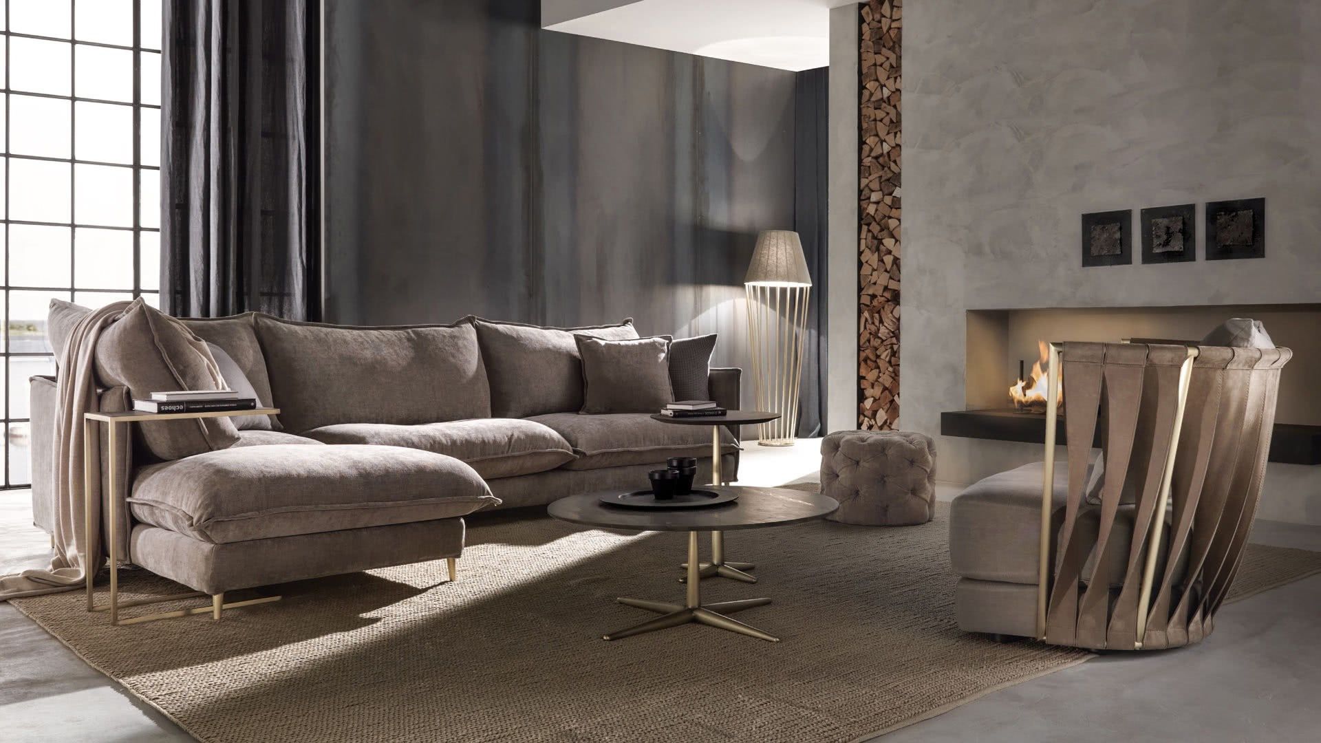 Низкий деревянный журнальный столик для гостиной Cantori город ARCH-00147086 - Вид №3