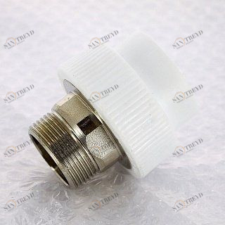 Муфта Н под ключ PRO AQUA полипропиленовая 40x1'1/4 PA23520P