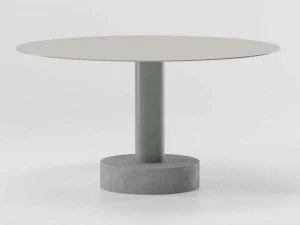 Kettal Круглый алюминиевый стол Roll