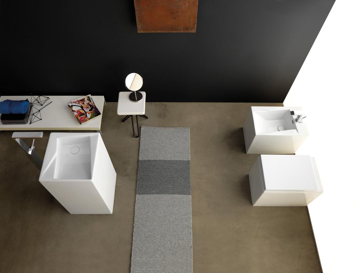 OZBI010 Напольное биде приставное GSG CERAMIC - Вид №2