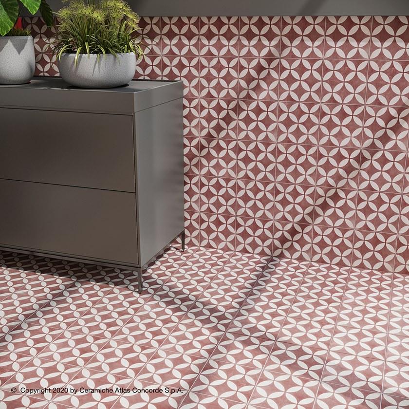 Atlas Concorde Настенная / напольная плитка из керамогранита с эффектом энкаустики Venti boost sun-id-1400680 - Вид №35