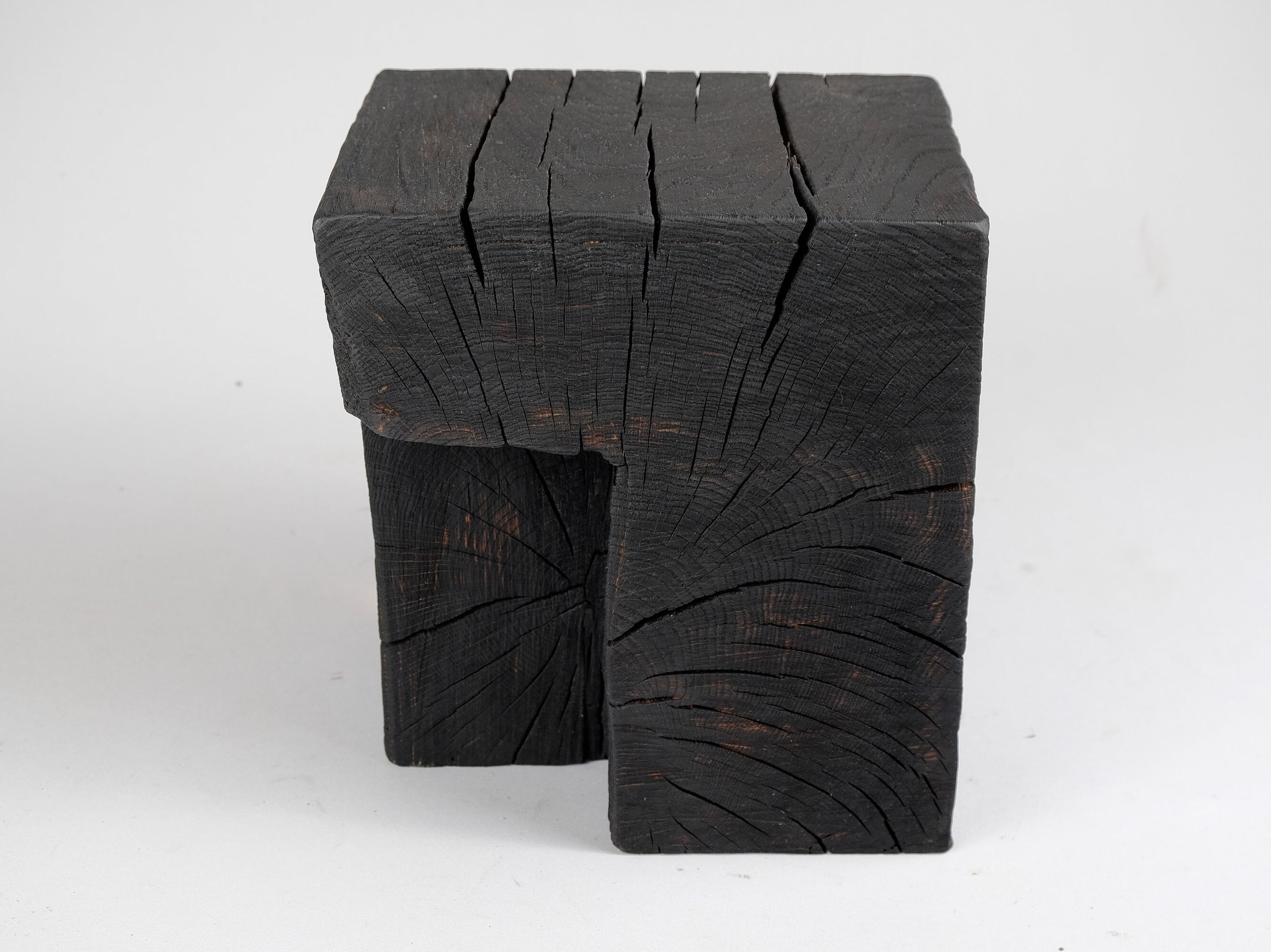 Квадратный журнальный столик из дуба Logniture Jownik ARCH-00048966 - Вид №3