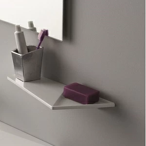 Полочка со стаканом для зубных щеток Olympia Ceramica Crystal