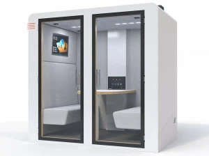 SBS Silence Business Solutions Акустическая будка с мультимедийным подключением на 4 человека Procyon