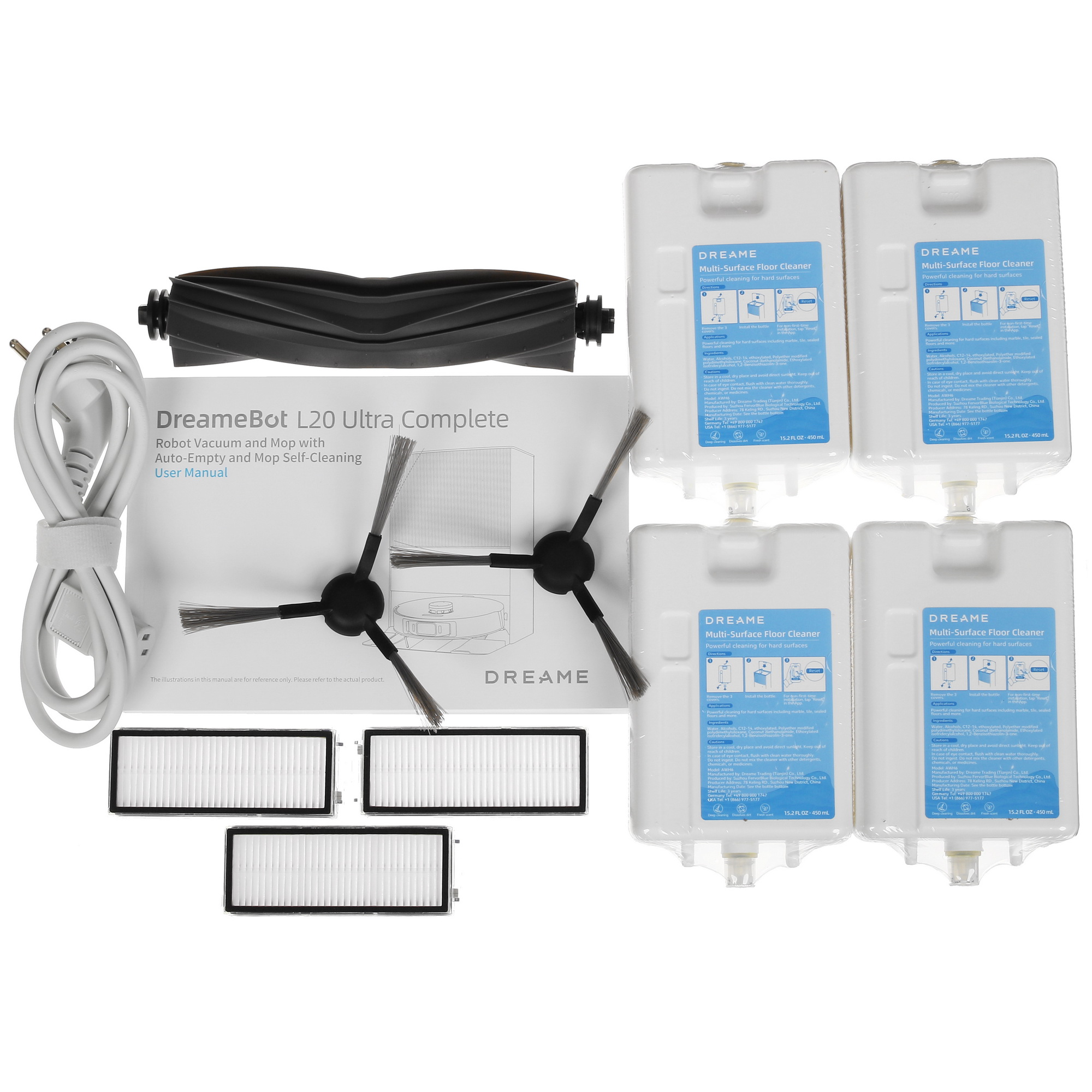 5422052 Робот-пылесос Dreame L20 Ultra Complete белый STDN-0029999 - Вид №13