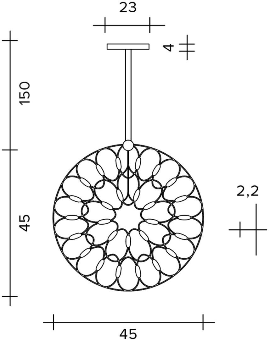 Urban Светодиодный подвесной светильник из стали Lafra sun-id-1405414 - Вид №15