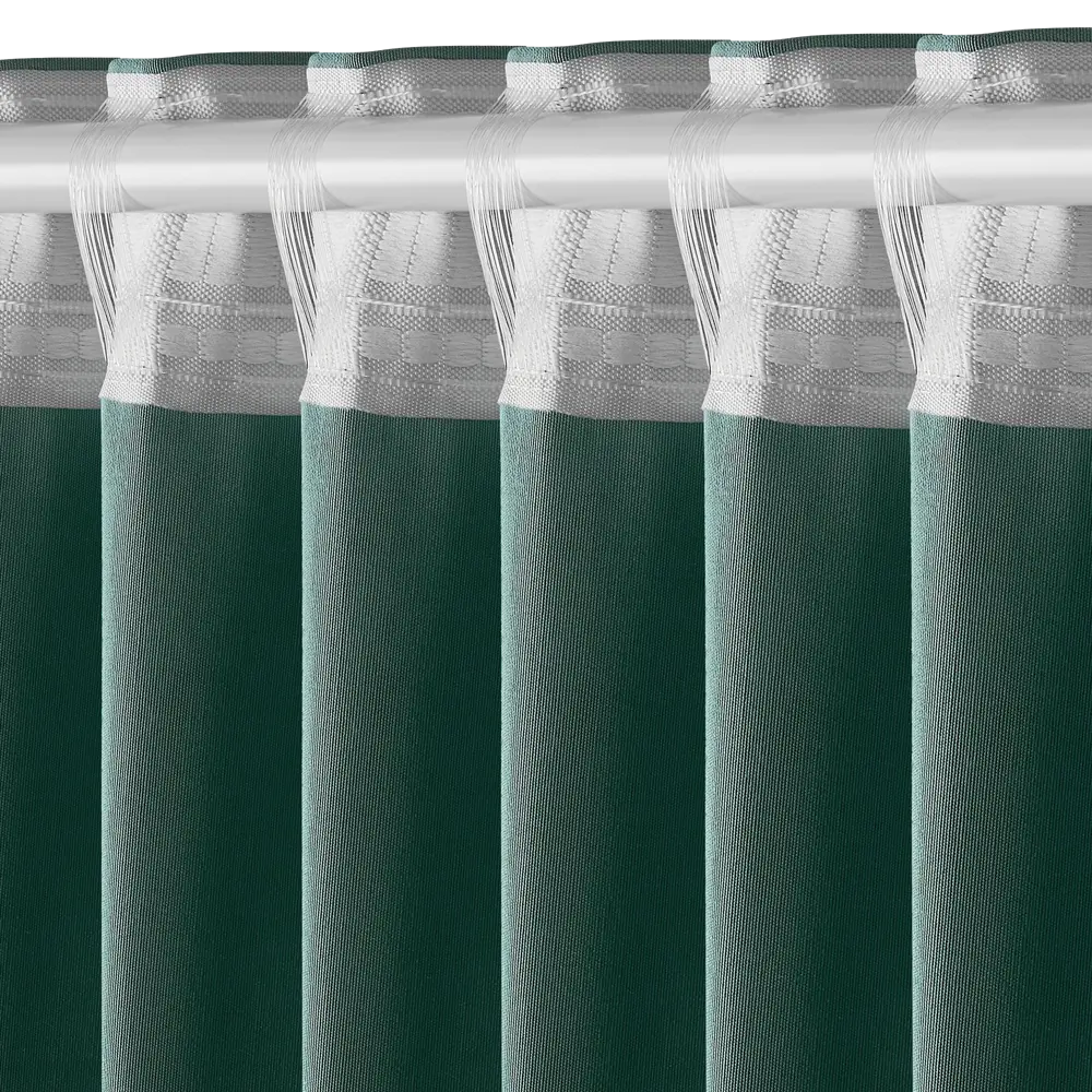 Штора на ленте со скрытыми петлями KREAFORTA Pharu 140x280 см цвет бирюзовый STLM-2007342 - Вид №7