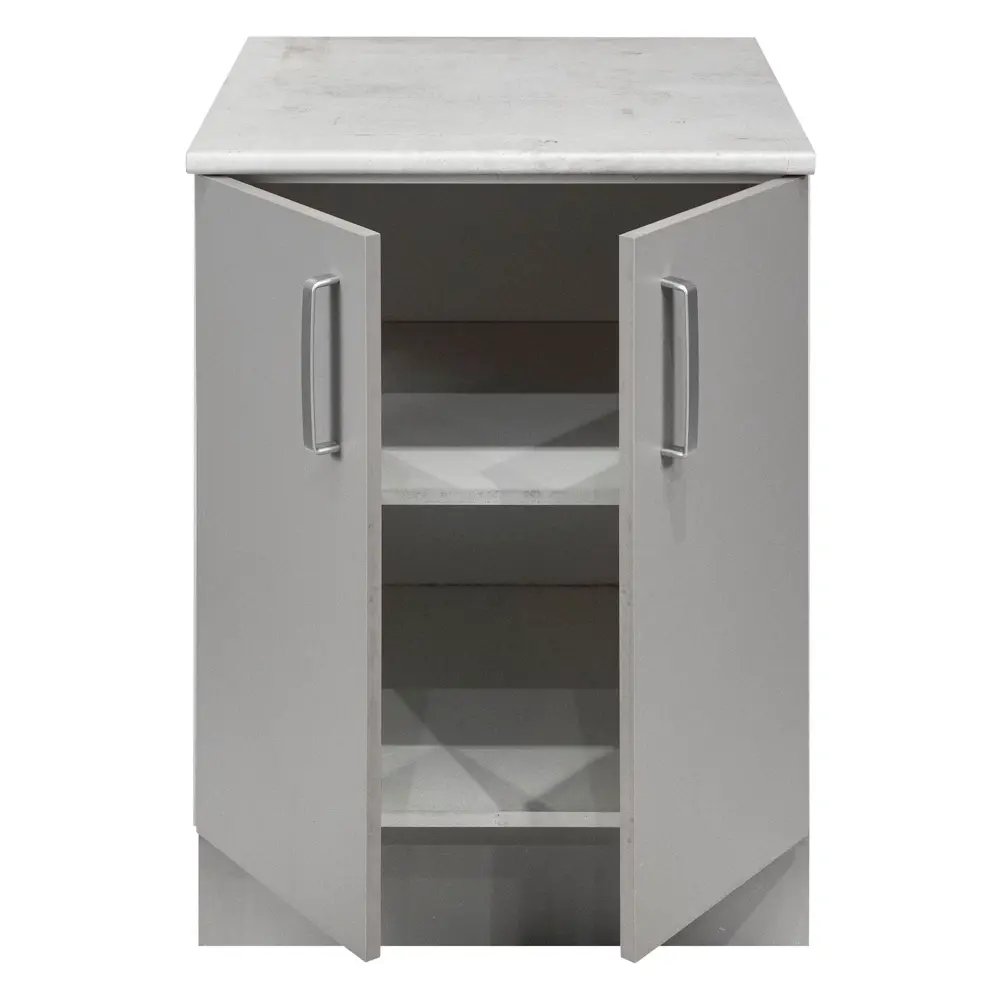Кухонный шкаф напольный Нарбус 60x85x60 см ЛДСП цвет серый Santreyd STLM-2032514 - Вид №3