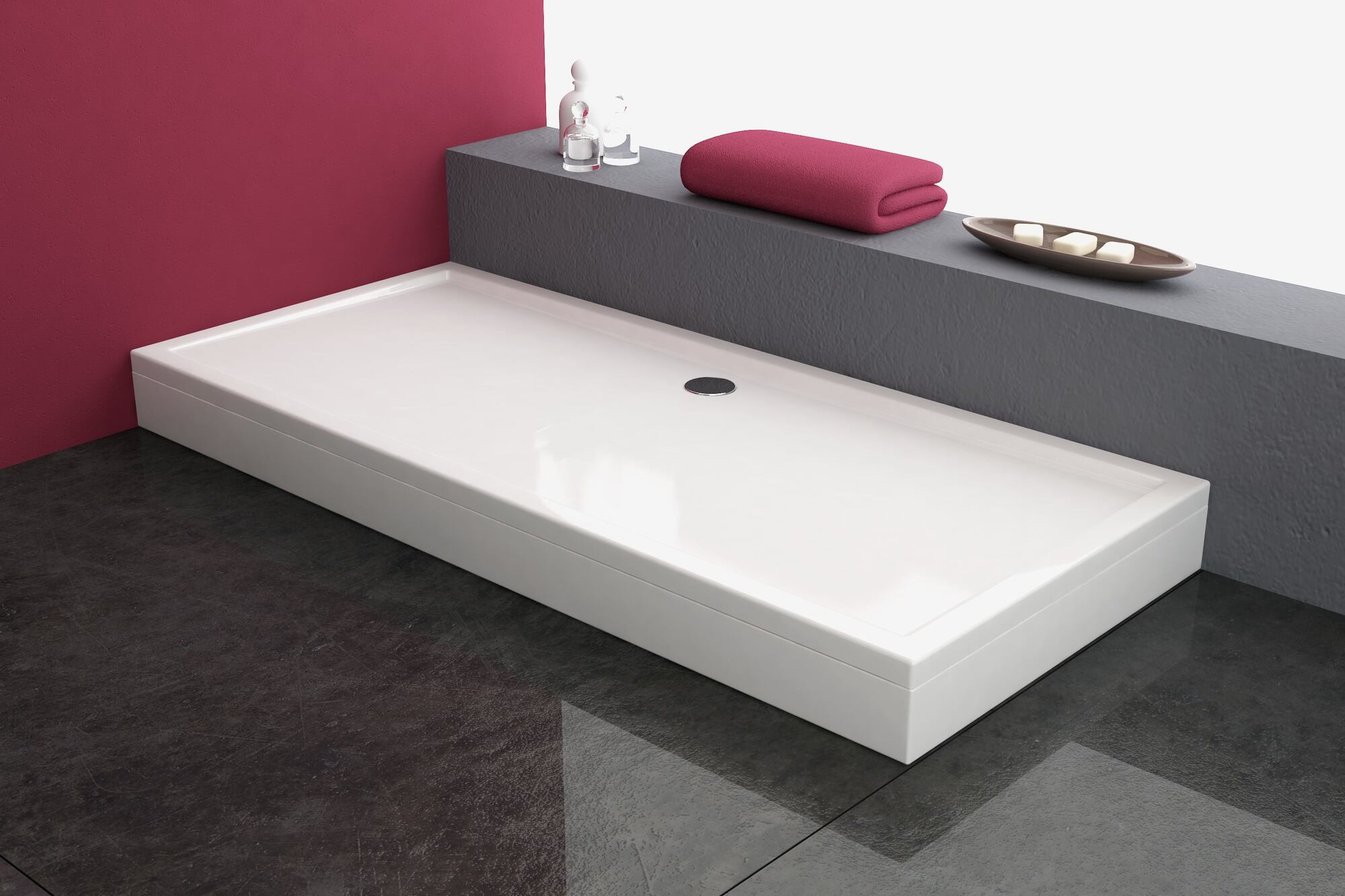 Поддон для душа акриловый Kolpa-San Flamenco 00529  Словения  - Вид №1