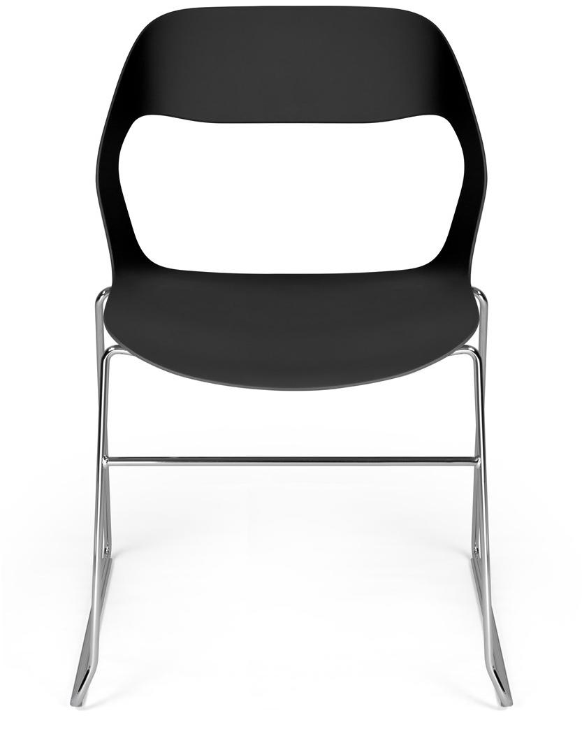 Crassevig Стул для конференций, штабелируемый салазками из полипропилена Mixis sun-id-1357778 - Вид №4