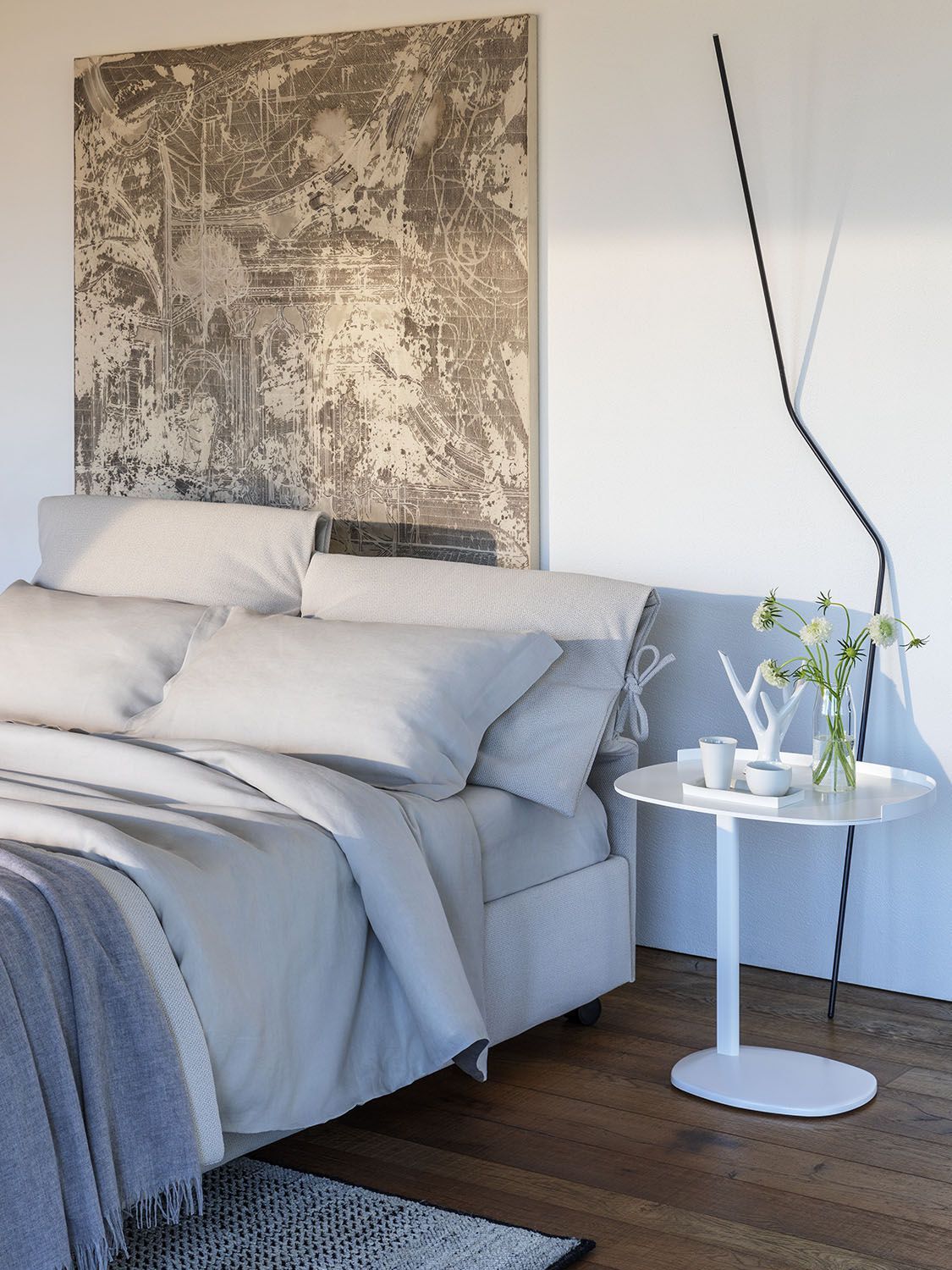 Съемная двуспальная кровать Flou Nathalie ARCH-00067219 - Вид №2