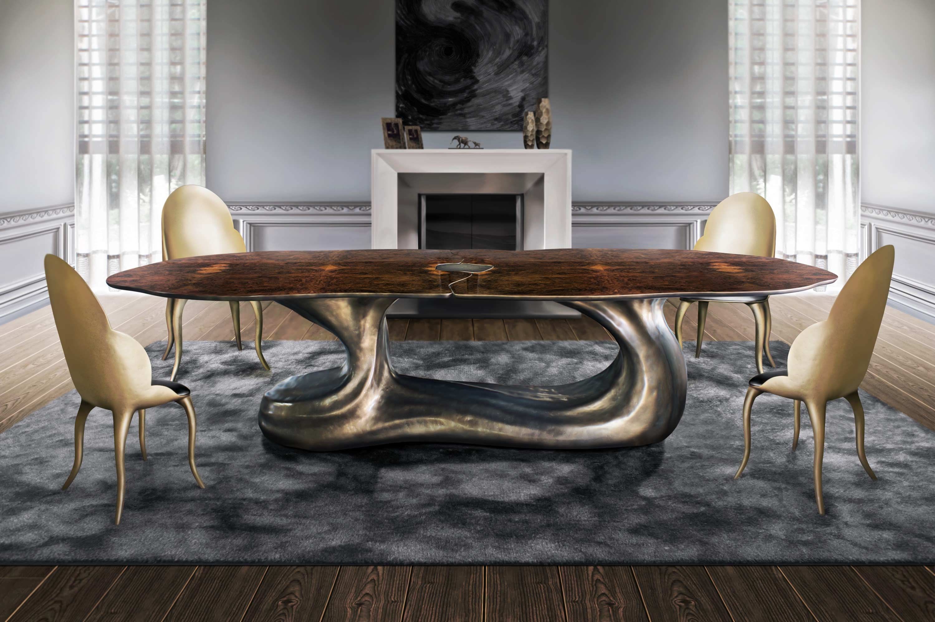 Обеденный стол из дерева и стекловолокна KARPA SIGMA K1102 ARCH-00096509 - Вид №2