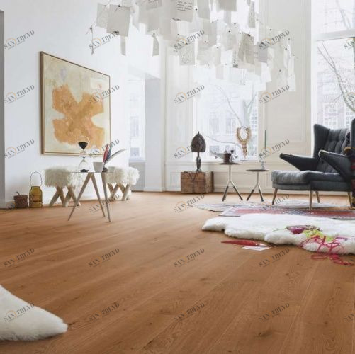 Паркетная доска Meister PD 400 Cottage Коньяк 8229 Дуб Натур с брашью (Текстурированная) 2200х180 мм 2300200030