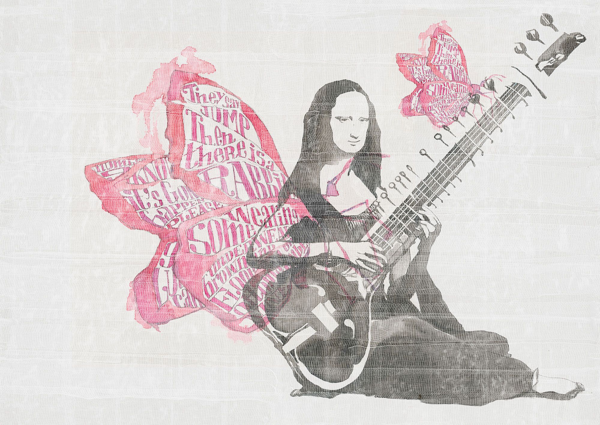 Изоляционные обои с надписью Tecnografica коллекции произведений искусства ARCH-00074467 - Вид №3