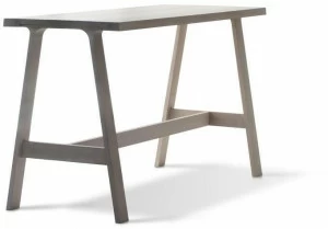 Montis Прямоугольный высокий стол из массива дерева Doble