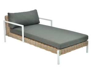 Тканевая Садовая кровать с подлокотниками