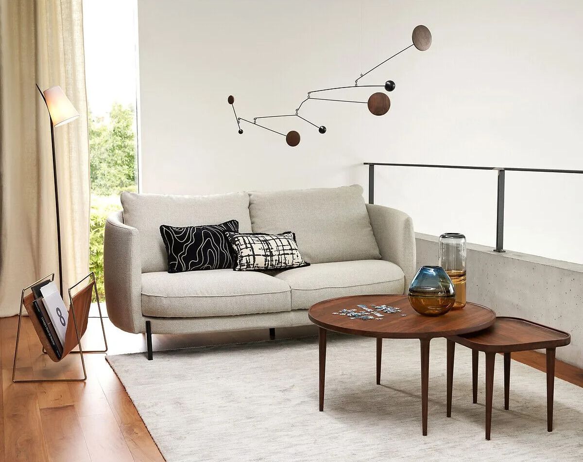 Квадратный журнальный столик из грецкого ореха AMPM MAGOSIA ARCH-00007096 - Вид №5